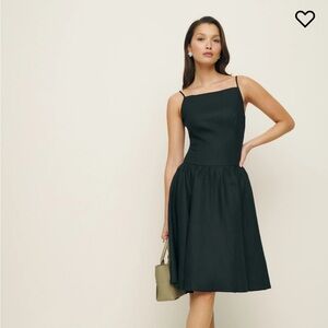 Reformation Clarabelle Linen Dress NWT